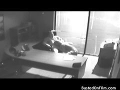 TitsCult presents: Security camera suck and fuck in the office