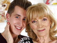 TitsCult presents: Old lady magdi is in love with this young dick