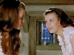 TitsCult presents: Madeleine & mary collinson. maggie wright - twins of evil