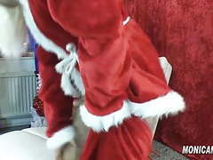 TitsCult presents: Hot xmas video from scandinavian monicamilf - norsk jul