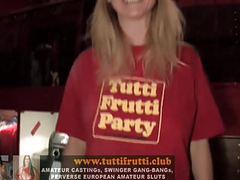 TitsCult presents: Monica, the hot big tits milf santa gangbang