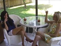TitsCult presents: Hot milf cougars smoking sex threesome