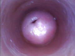 TitsCult presents: Kira - kinky selfie (endoscope pussy cam video)