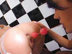 TitsCult presents: Kinky anal fun in bathroom-l1390-