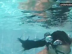 TitsCult presents: Submerged underwater with a dick inside her