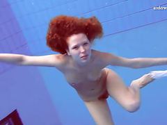 TitsCult presents: Matrosova hot ginger pussy in the pool