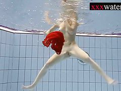 TitsCult presents: Sexy hot girl swimming in the pool