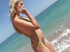 TitsCult presents: Carol goldnerova seaside strip