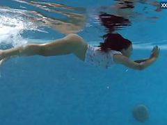TitsCult presents: Puzan bruhova fat teen in the pool