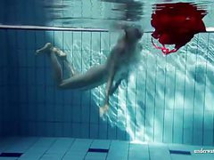 TitsCult presents: Hot blonde lucie french teen in the pool