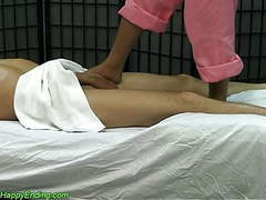 TitsCult presents: Hidden cam ashiatsu massage with foot.hand happy ending