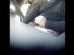 TitsCult presents: Got a hand job and suck from old man in public car park,