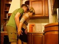 TitsCult presents: Mature 45 yo woman clothed panty fuck