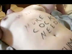 TitsCult presents: Slut wife gets used from 2 men in bareback threesome