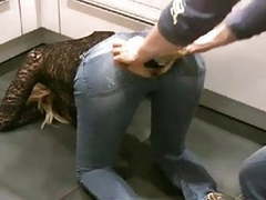 TitsCult presents: Anal champagne bottle insertion