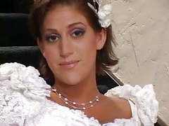 TitsCult presents: Bride & a hottie share a big cock