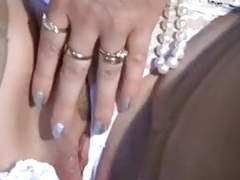 TitsCult presents: Mature mom upskirt, flashing, fingering smooth shaved pussy