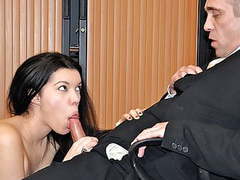 TitsCult presents: She gets fucked by the bank manager