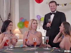 TitsCult presents: News years party turns into group fuck