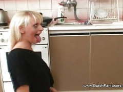 TitsCult presents: Destroy the dutch blonde face blowjob session to relax