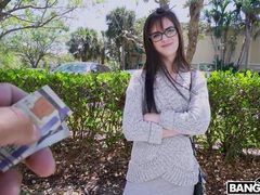 TitsCult presents: Shy girl with glasses gets fucked balls deep in doggy - piper june, Couple, Hardcore, Reality, Car Fucking, Money, Brunettes, Long Hair, Blowjob, Doggystyle, Clothed Sex, Skinny