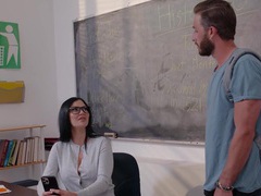 TitsCult presents: Kinky math tutor jasmine jae loves giving head and having sex