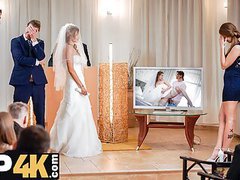 TitsCult presents: Bride4k. case #002: wedding gift to cancel wedding
