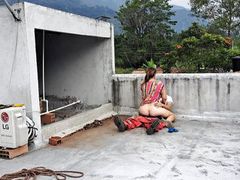 TitsCult presents: The employee sucks off the maintenance man, part 2 move that rich ass