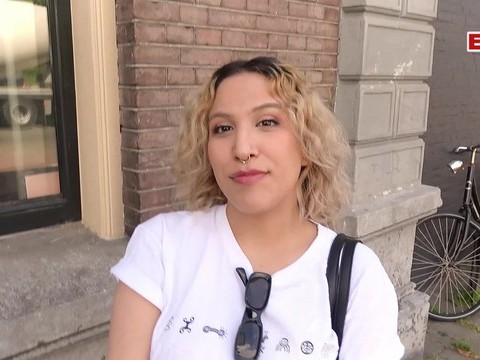 TitsCult presents: Dutch woman tourist picked up in germany and fucked without a condom
