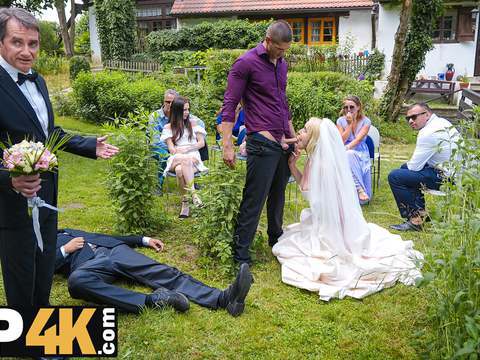 TitsCult presents: Bride4k. runaway groom