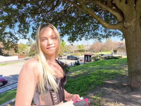 TitsCult presents: Seductive blondie chloe rose gets cum in mouth after nice sex