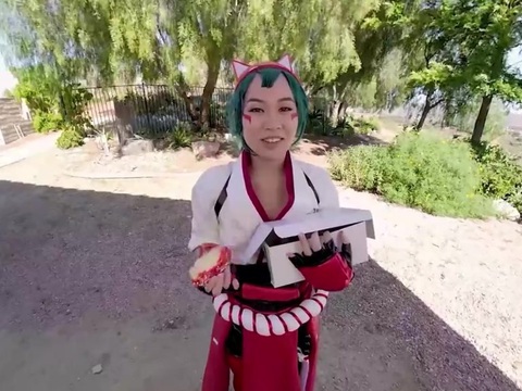 TitsCult presents: Kiriko offers her  pussy as compensation for a mistake