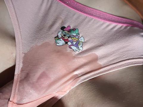 TitsCult presents: The hottest pussy rubbing and cum on roommate's kinky panties