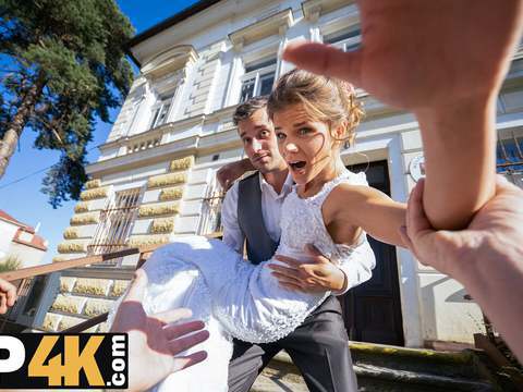 TitsCult presents: Hunt4k. no wedding until i cum!