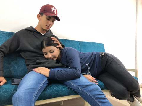 TitsCult presents: Rest step sister - just touch my penis with your beautiful 18 year old mouth - spanish subscribe