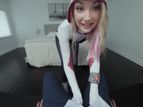 TitsCult presents: Daisy lavoy as spider gwen stacy has been missing you