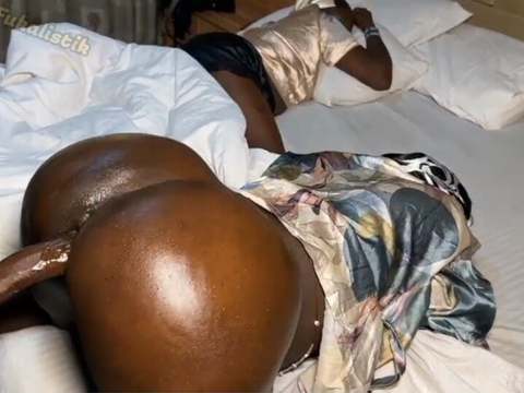 TitsCult presents: Nigerian cheating bbw roommate got pussy stretched by roomie's boyfriend's bbc