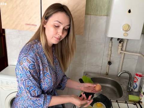 TitsCult presents: To the surprise of the stepson, the stepmom's pussy turned out to be as narrow as the sex doll's pussy