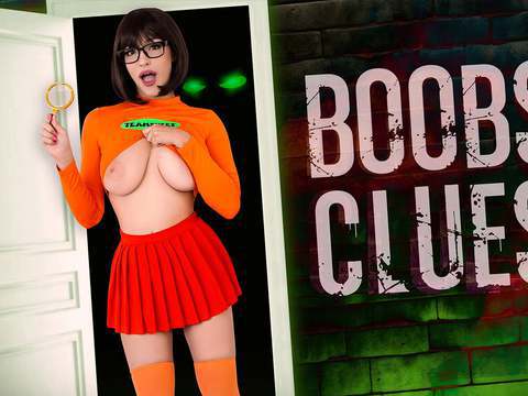 TitsCult presents: Jinkies! velma & fred are trying to solve a mystery in a creepy house but they fuck instead