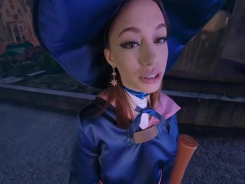 TitsCult presents: Laya rae as akko knows some naughty spells