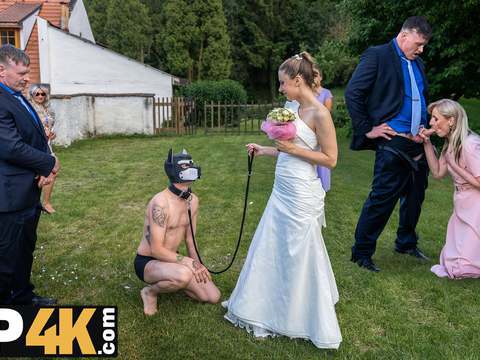 TitsCult presents: Bride4k. lovely love scene. hot sex with andrea