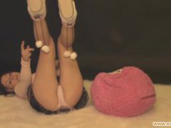 TitsCult presents: Tempting teen in pink hoodie