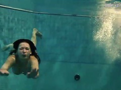 TitsCult presents: Underwater with bikini swimming girls