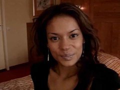 TitsCult presents: Super hot girl with dark skin suck and fuck