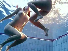TitsCult presents: Naked girls swimming erotically underwater
