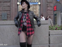 TitsCult presents: Jeny smith pantyhose fire walking