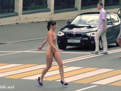 TitsCult presents: Hidden cam captures jeny getting repeatedly stripped in public!