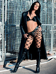 TitsCult presents: Lollybadcock Has a Horny Photoshoot With Dildos Outdoors