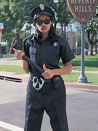 TitsCult presents: Cherry Lee, This Corrupt L.A. Cop Takes What She Wants
