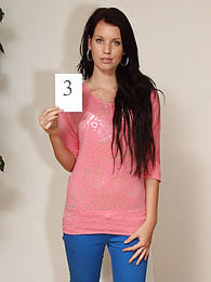 TitsCult presents: Intriguing teen Angela A gets naked in a casting and shows her hot ass and pussy
